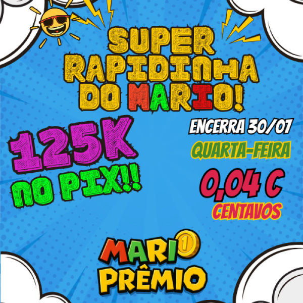 🔥RAPIDINHA VALENDO 125 MIL NO PIX!!🔥